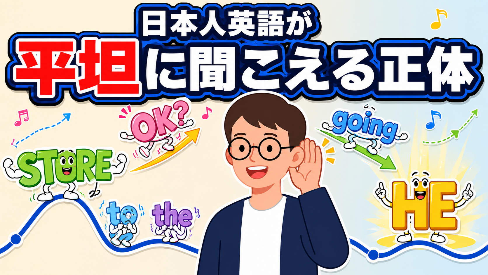 日本人英語が平坦に聞こえる正体｜イントネーションと強勢の最小4ルール